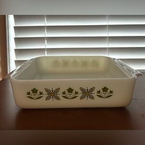 Vintage Fire King Glass Pan